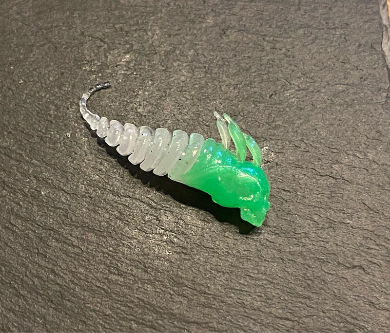 Skully 45mm Grün-Glow