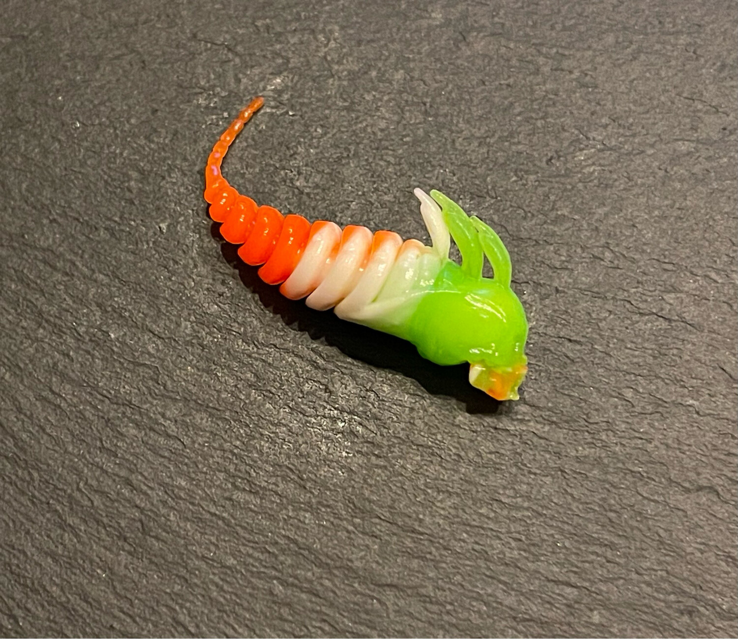 Skully 45mm Chartreuse-Weiß-Orange UV