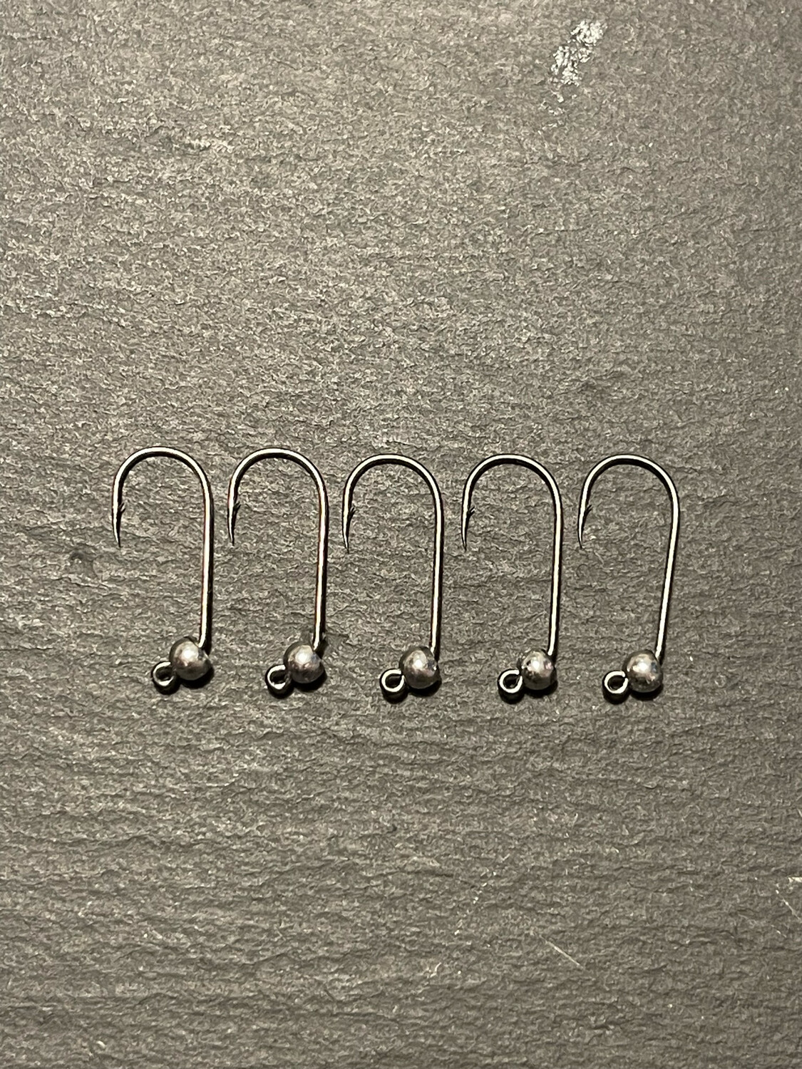 UL Jigs VMC 4er 4mm Nickelperle Silber