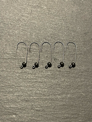 UL Jigs VMC 6er 3,8mm Tungstenperle Schwarz UL Jigs VMC 6er 3,8mm Tungstenperle Schwarz