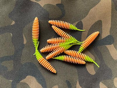 UL Troutworm 50mm Lachs Grün