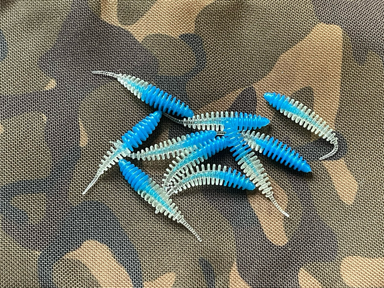UL Troutworm 50mm Blau Transparent