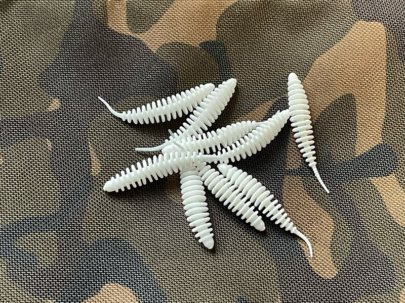 UL Troutworm 50mm Weiß