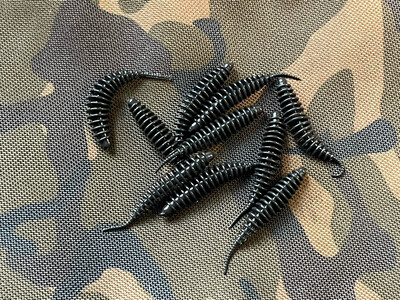 UL Troutworm 50mm Schwarz