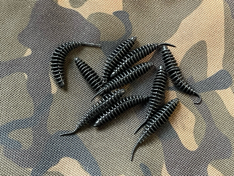 UL Troutworm 50mm Schwarz