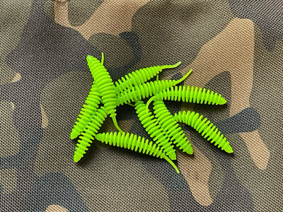 UL Troutworm 50mm Chartreuse