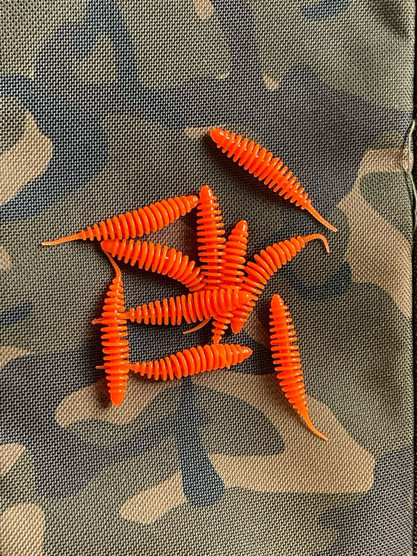 UL Troutworm 50mm Orange