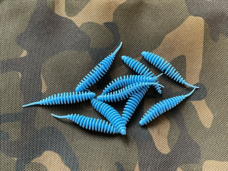 UL Troutworm 50mm Blau