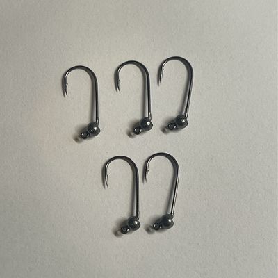UL Jigs VMC 6er 3,5mm Tungstenperle Gummetal