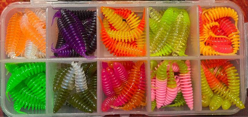 Micro Troutworm 38mm Box Inhalt 100 Stück
