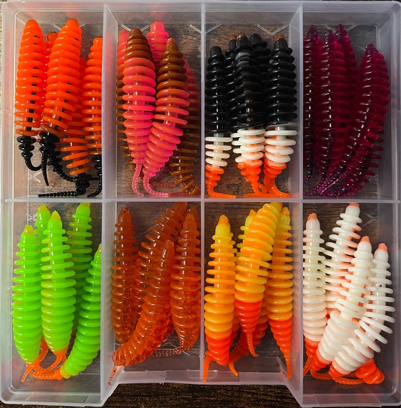 Troutworm 65mm Box Inhalt 40 Stück