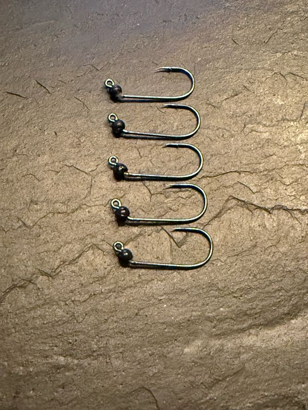 UL Jigs VMC 4er 3,5mm Tungsten. Farbe Schwarz