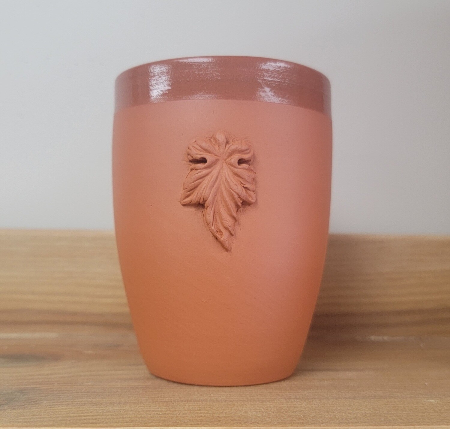 Clay Wine Mugs - with Sprig