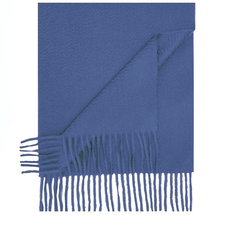 Blue Cashmere Scarf