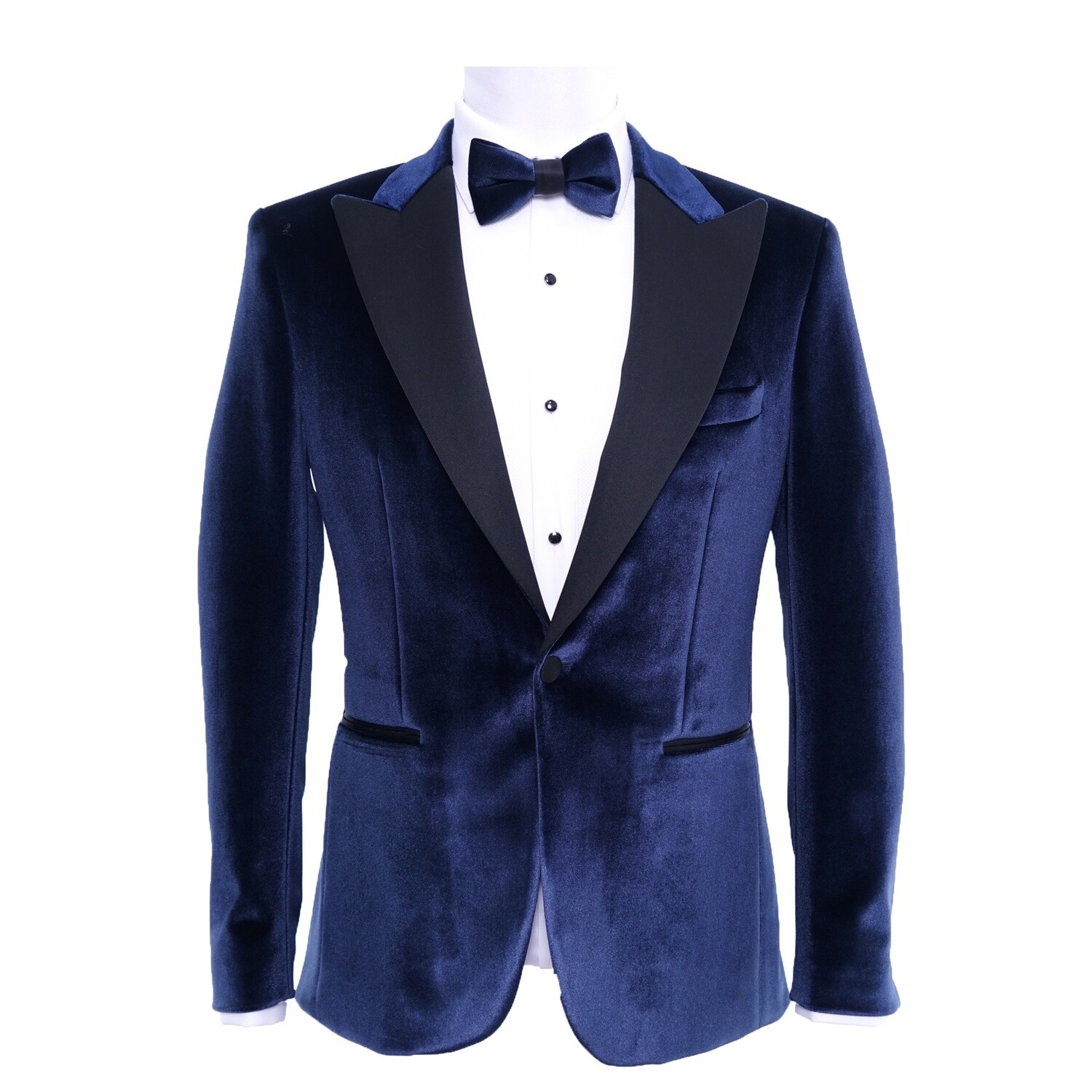 Blue Velvet Jacket