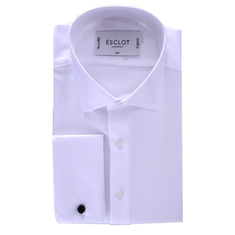 White Non-Iron Oxford Shirt With Knots