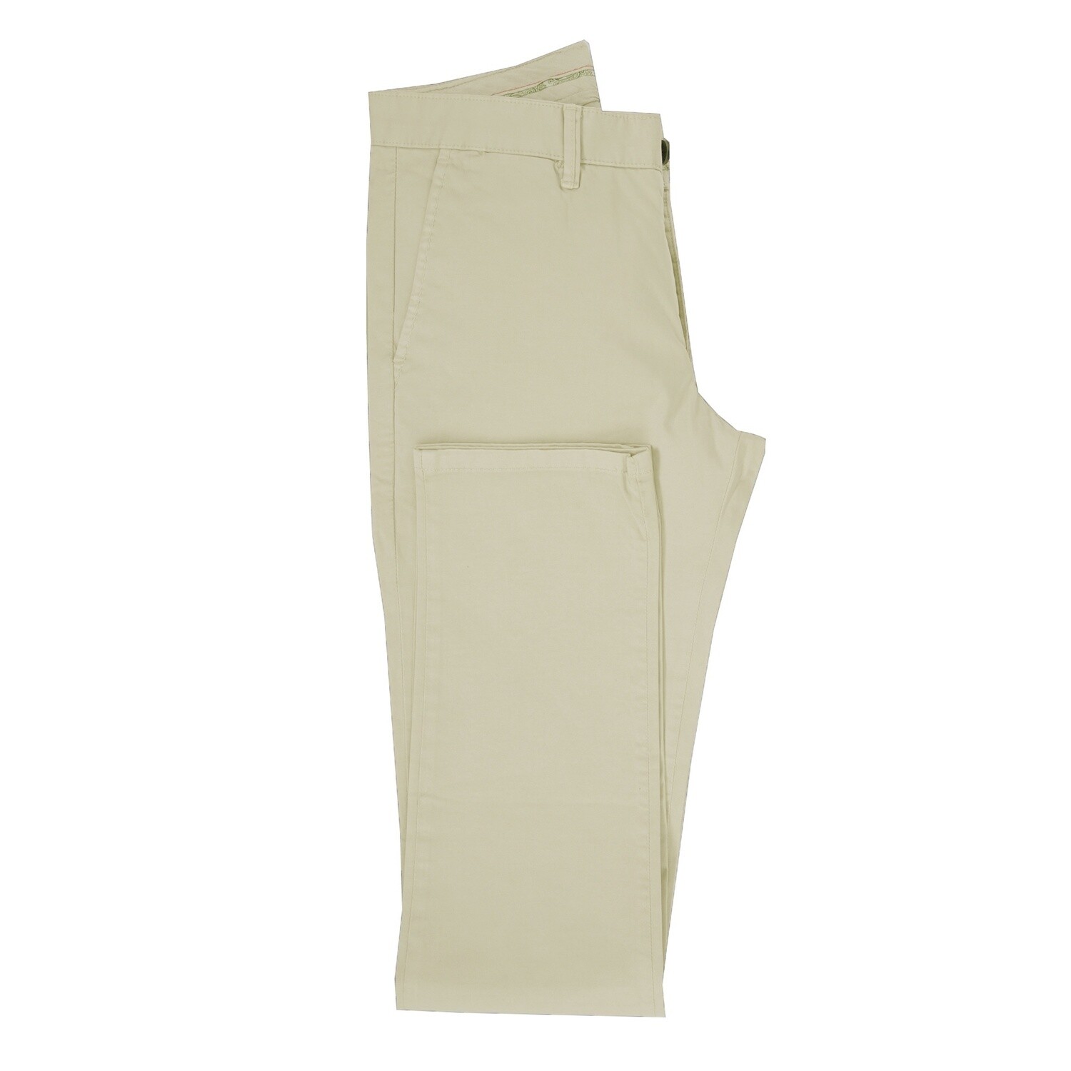 Cream Chinos