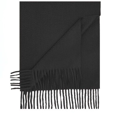 Black Cashmere Scarf