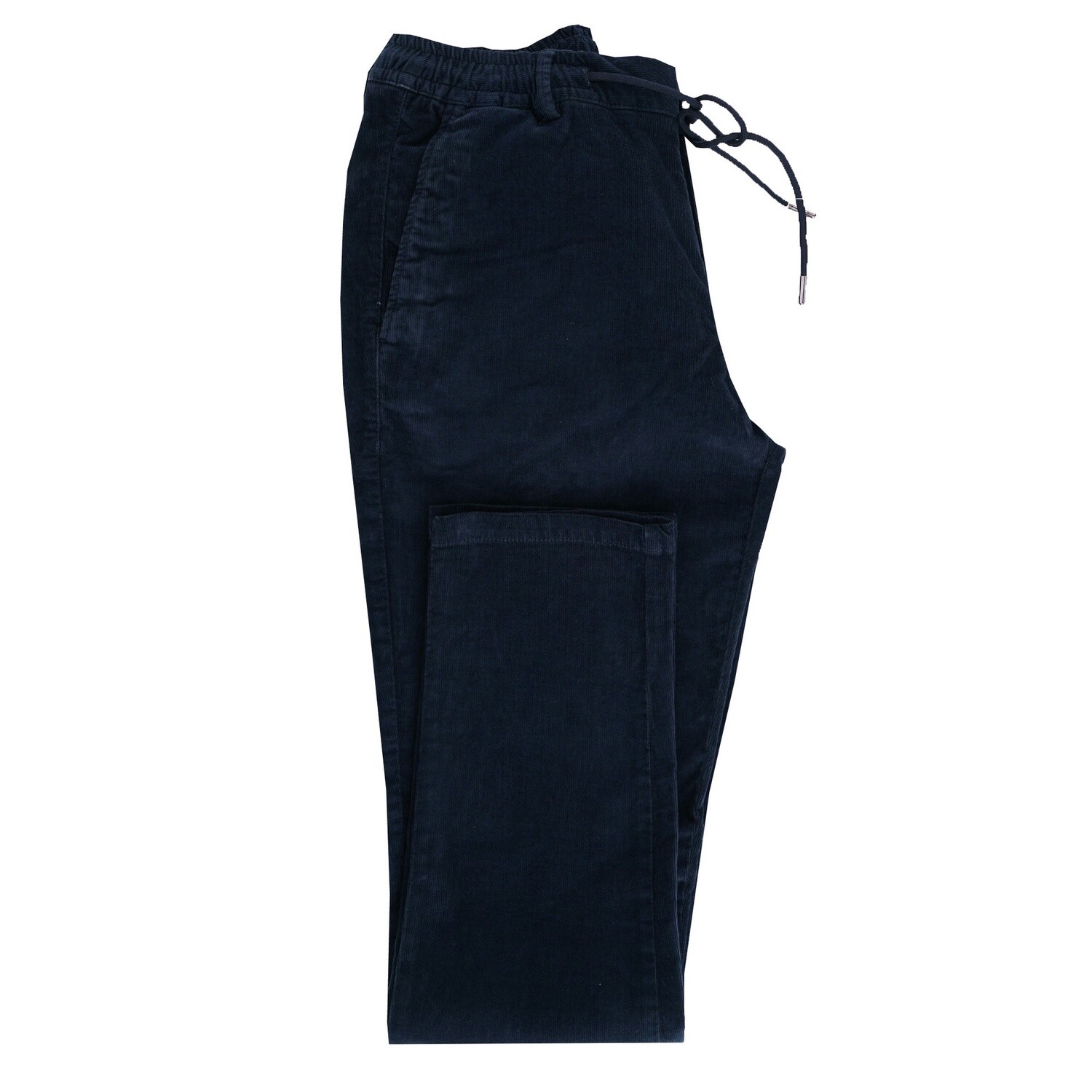 Blue Corduroy Casual Trouser