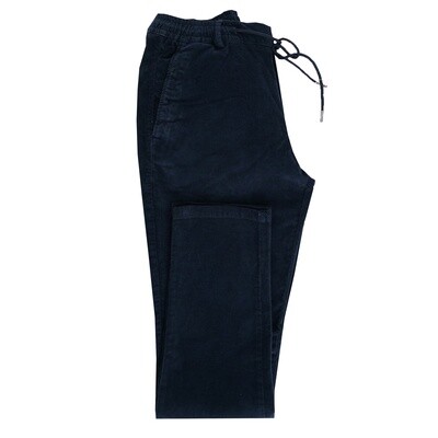 Blue Corduroy Casual Trouser