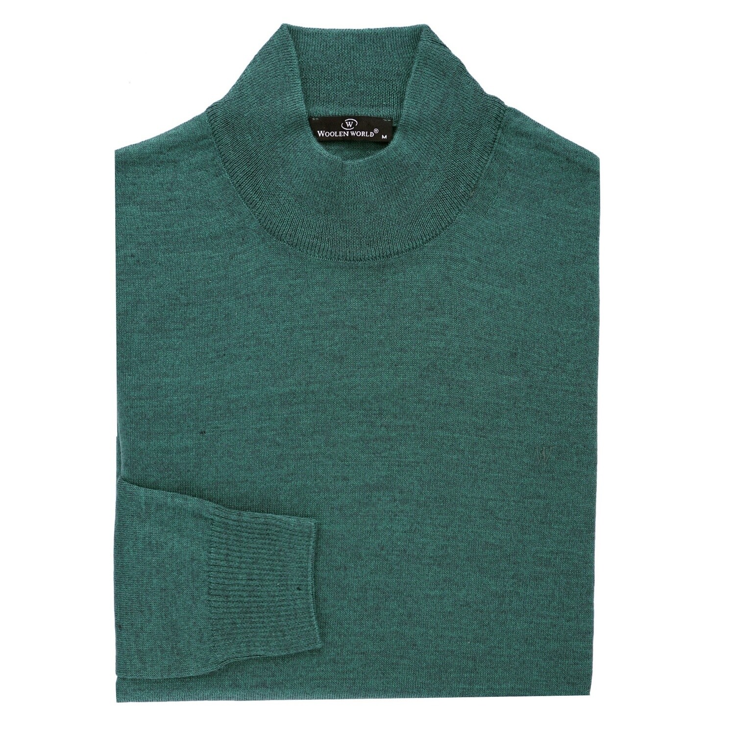 Emerald Green Turtle-Neck