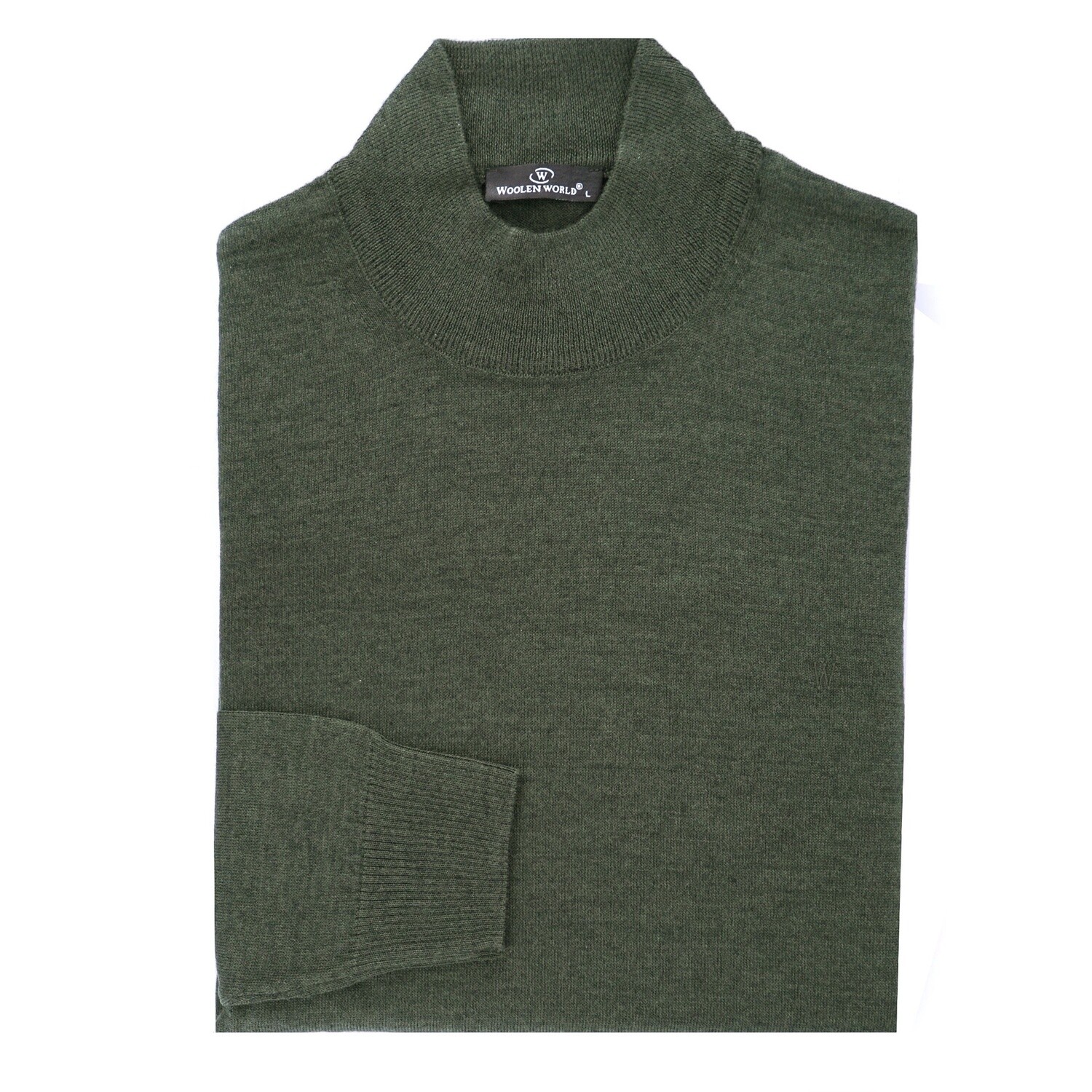 Forest Green Turtle-Neck