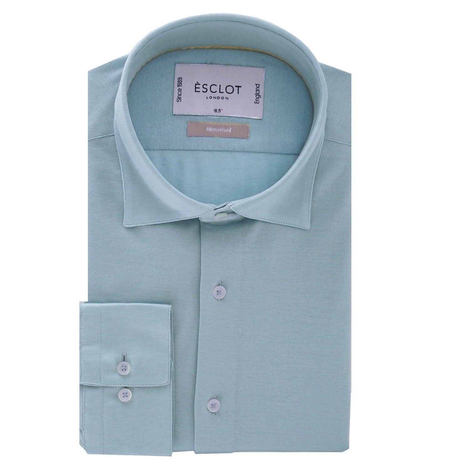 Aqua Mercerised Shirt