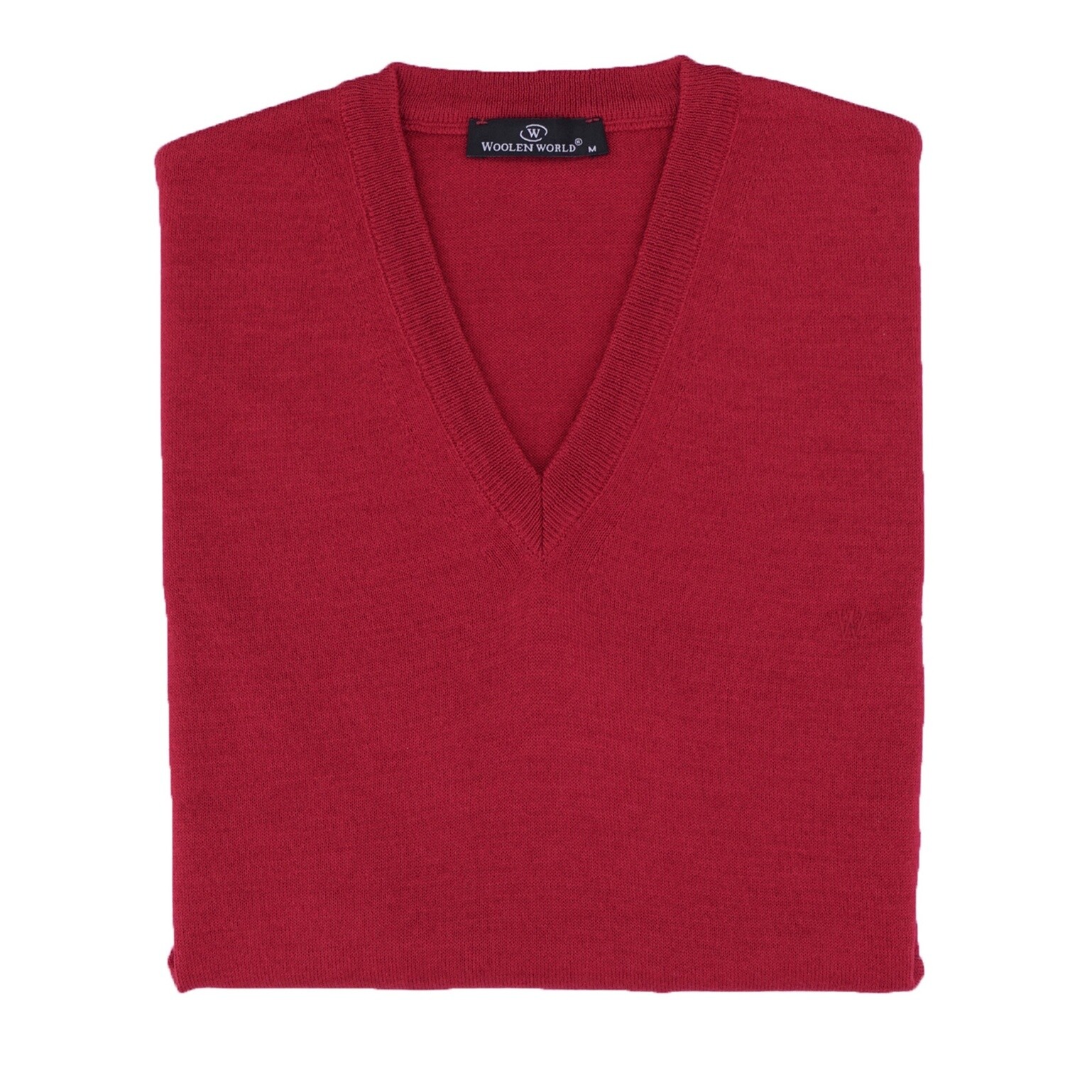 Red V-Neck