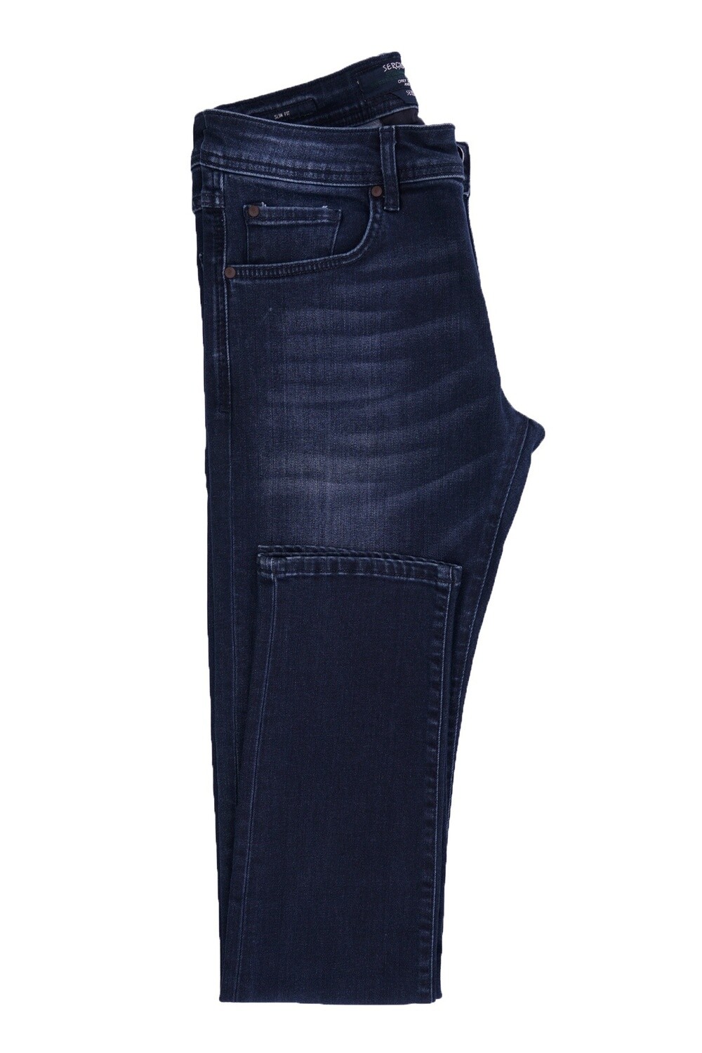 Dark Blue Fade Zip Up Sb Jeans
