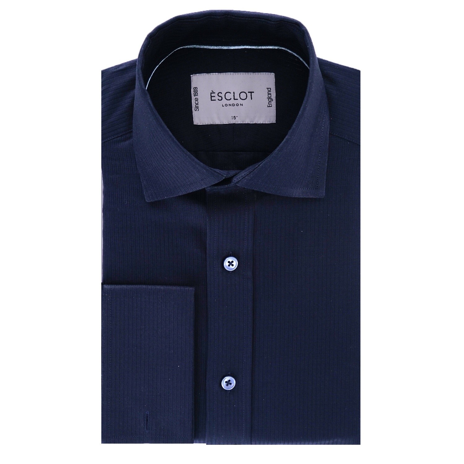 Navy Stripe Casual Shirt