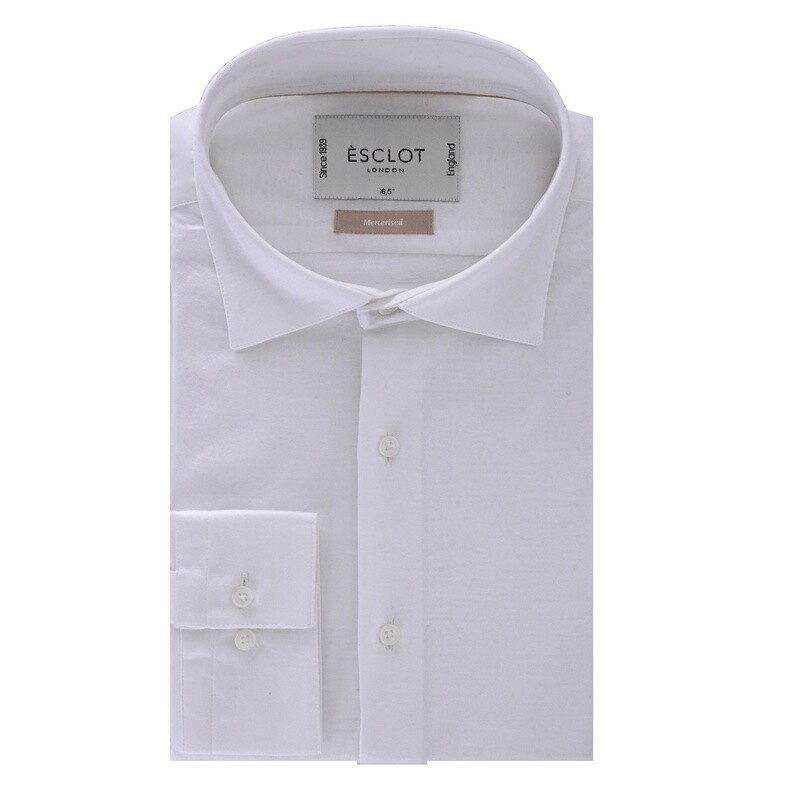 White Mercerised Shirt