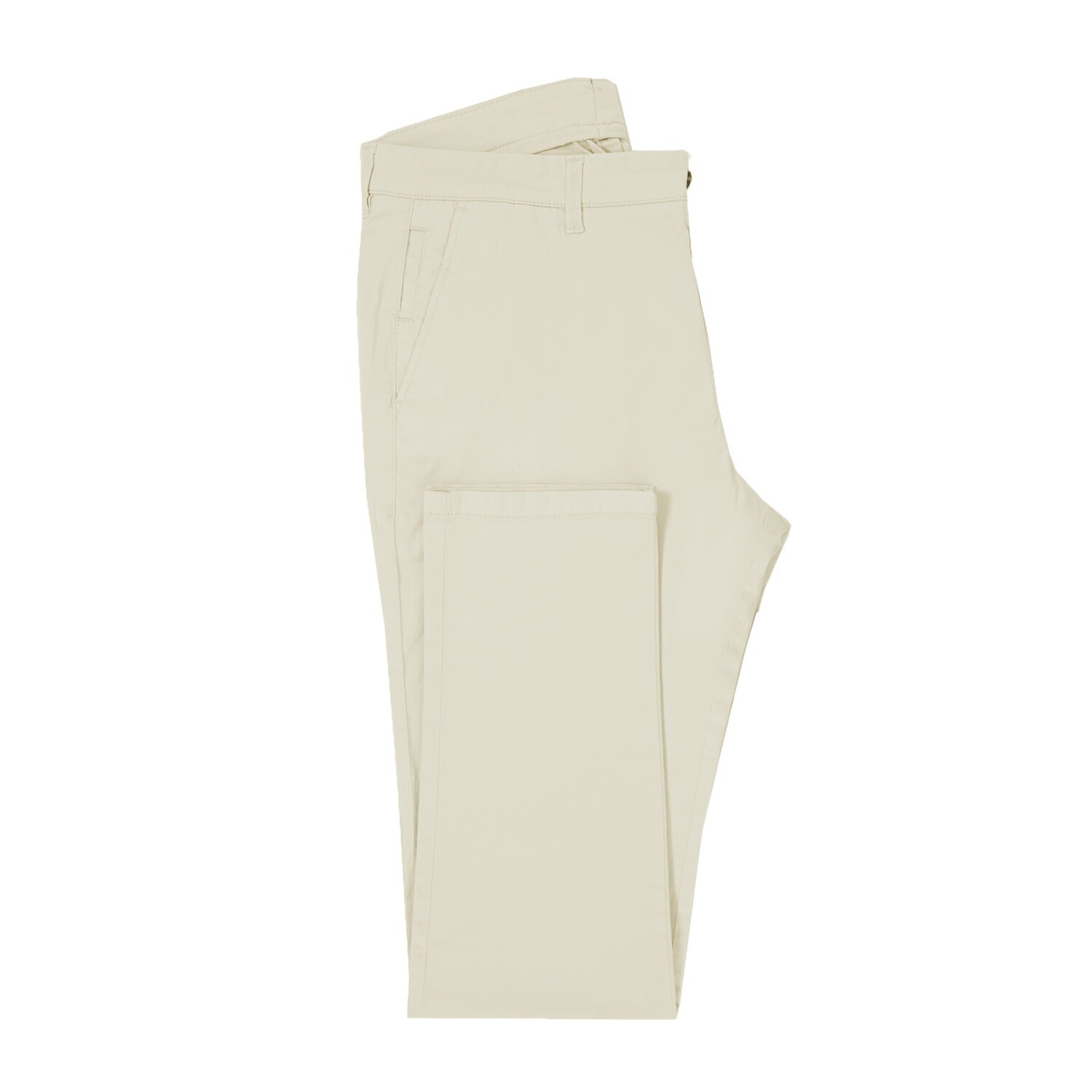Cream Poplin Esclot Chino