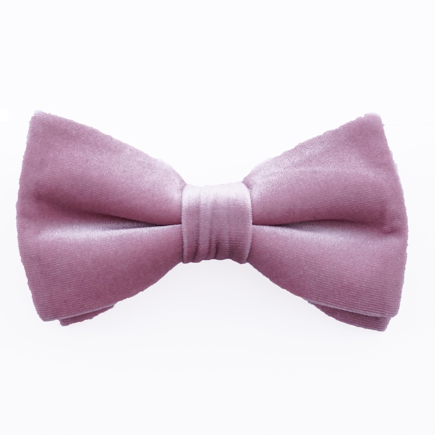 Pink Velvet Classic Bow Tie