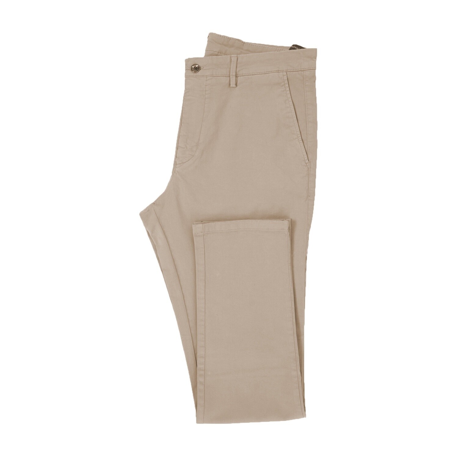 Beige Twill Esclot Chino