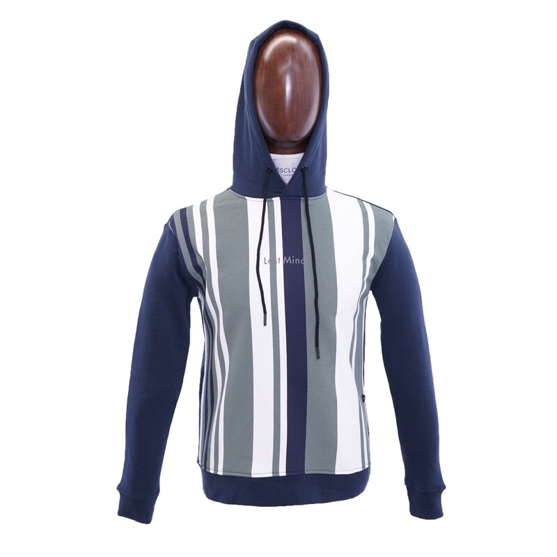 Navy Lost Mind Hoodie