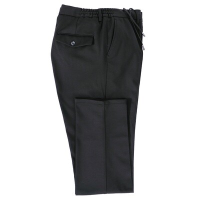 Black Classic Casual Trousers