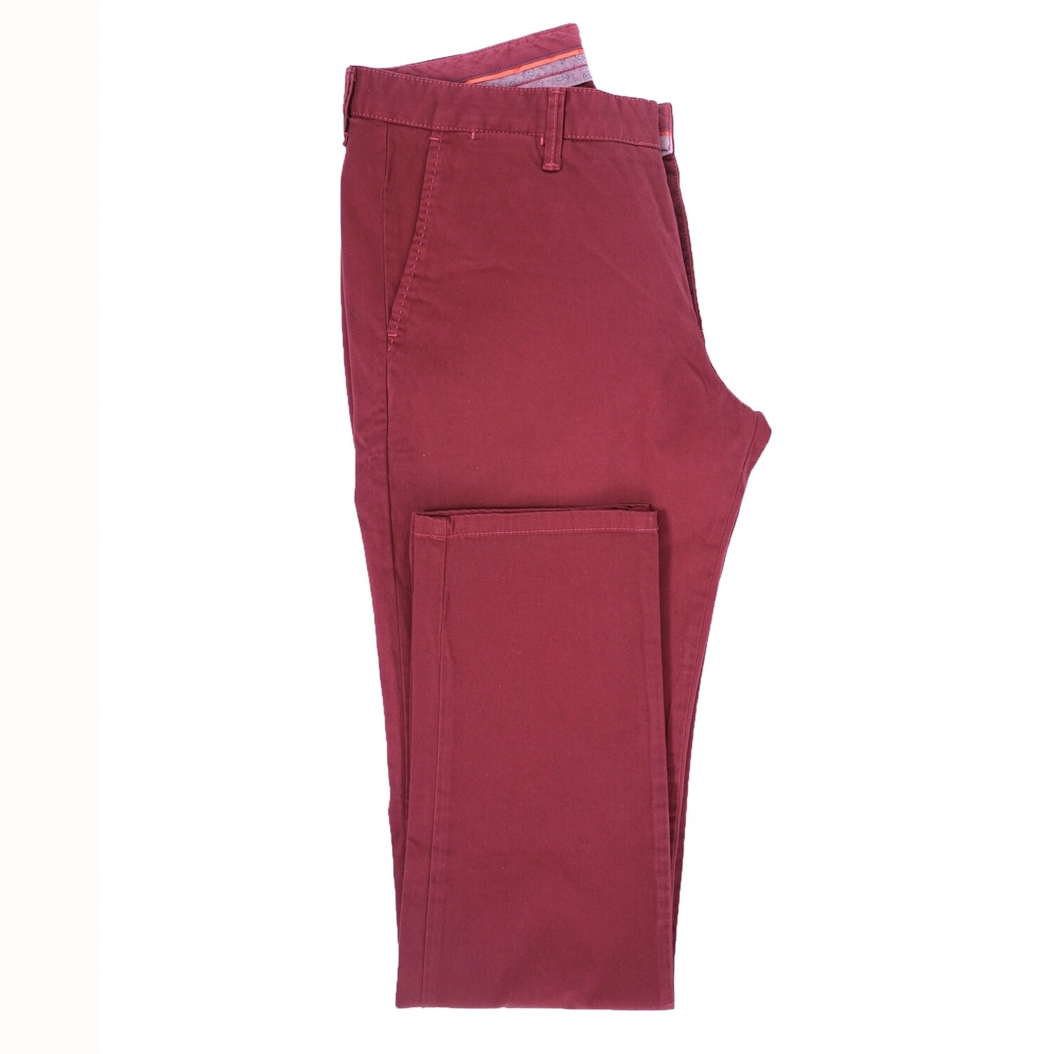 Burgundy Chinos