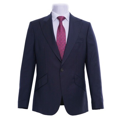Blue Birdseye Suit
