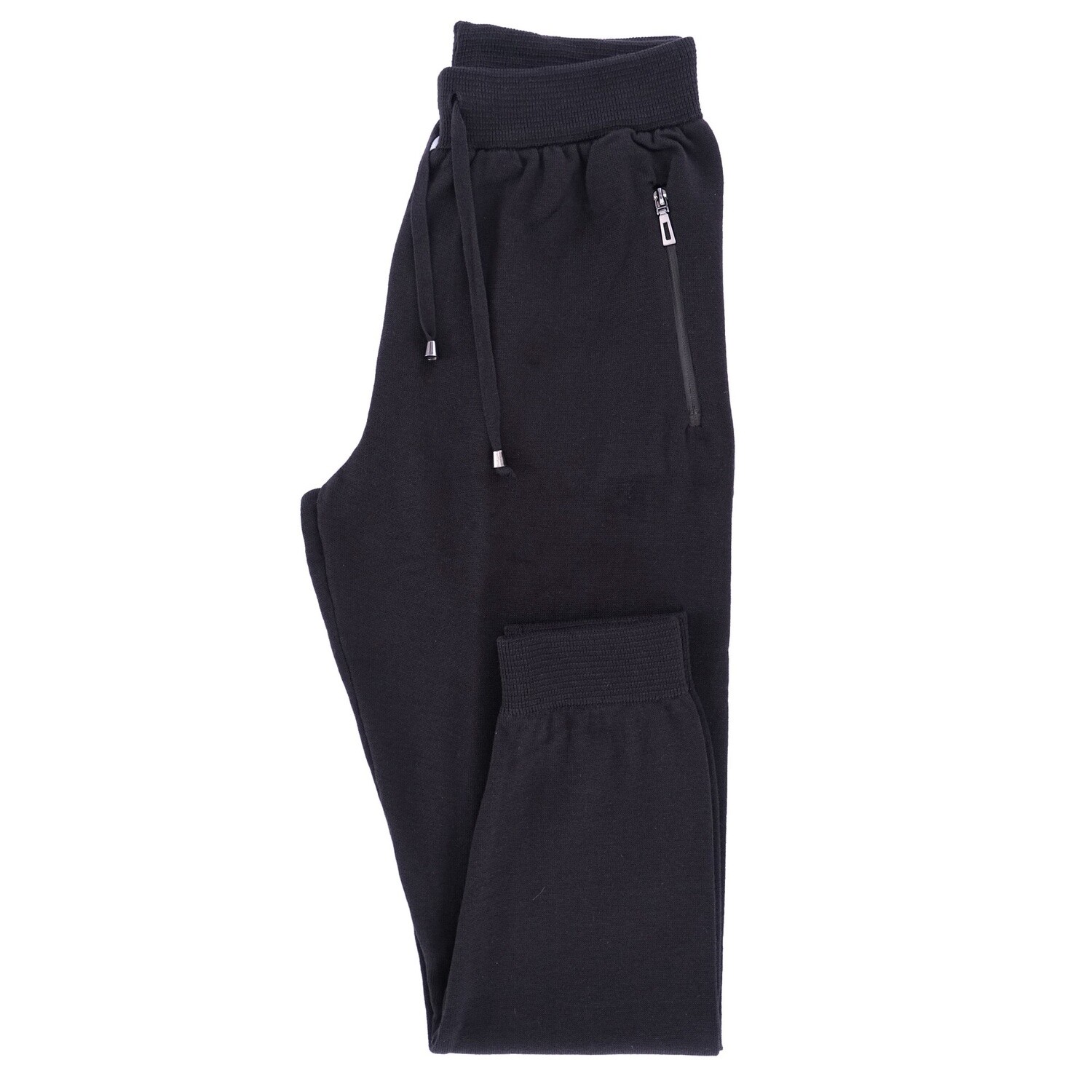 Black 2Pc Tracksuit Trouser