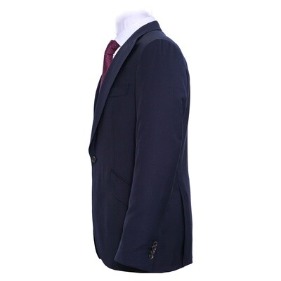 Blue Birdseye Suit