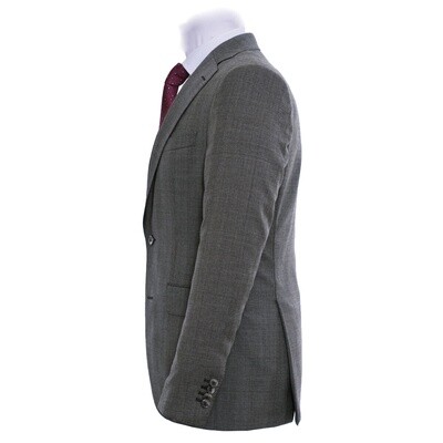Charcoal Prince of Wales Check Suit