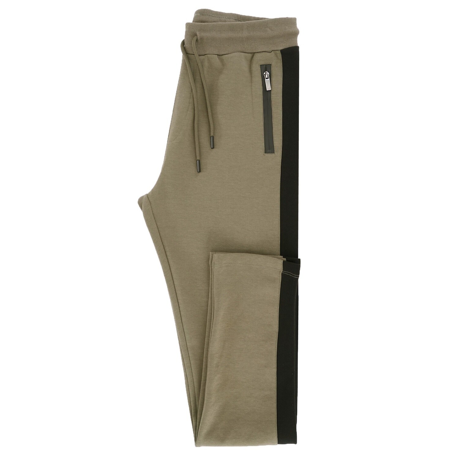 Black Green 2Pc Tracksuit Trouser