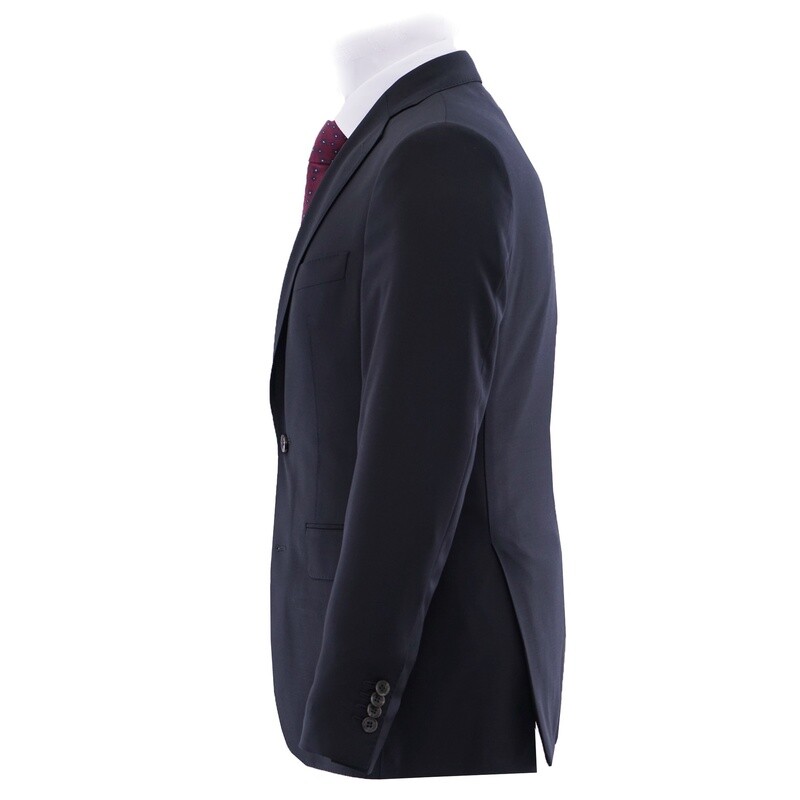 Navy Notch Lapel Classic Suit