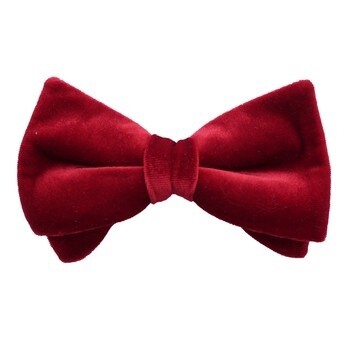 Red Velvet Classic Bow Tie