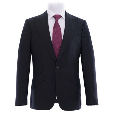 Navy Birdseye Suit