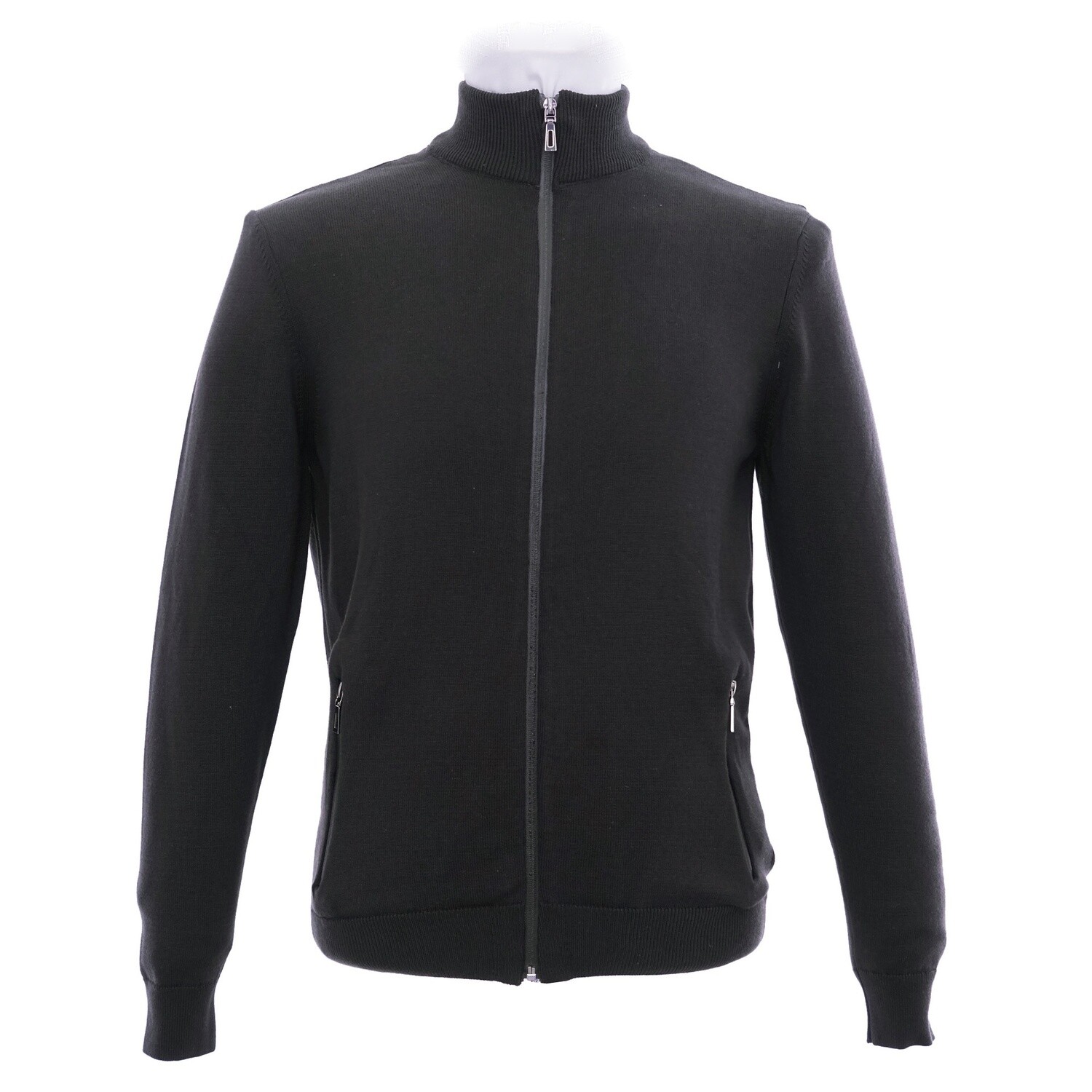 Black 2Pc Tracksuit Jacket