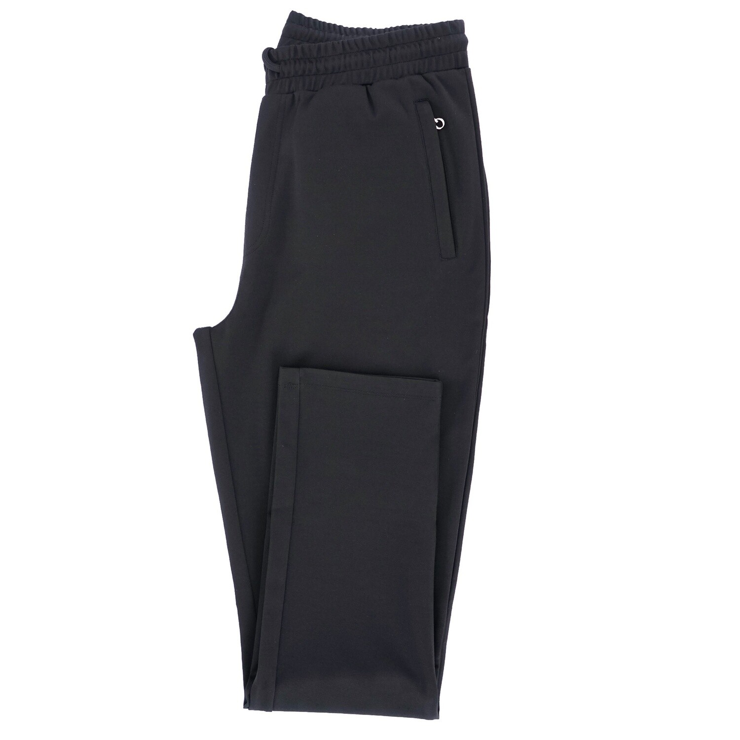 Black Stretch 2Pc Tracksuit Trouser