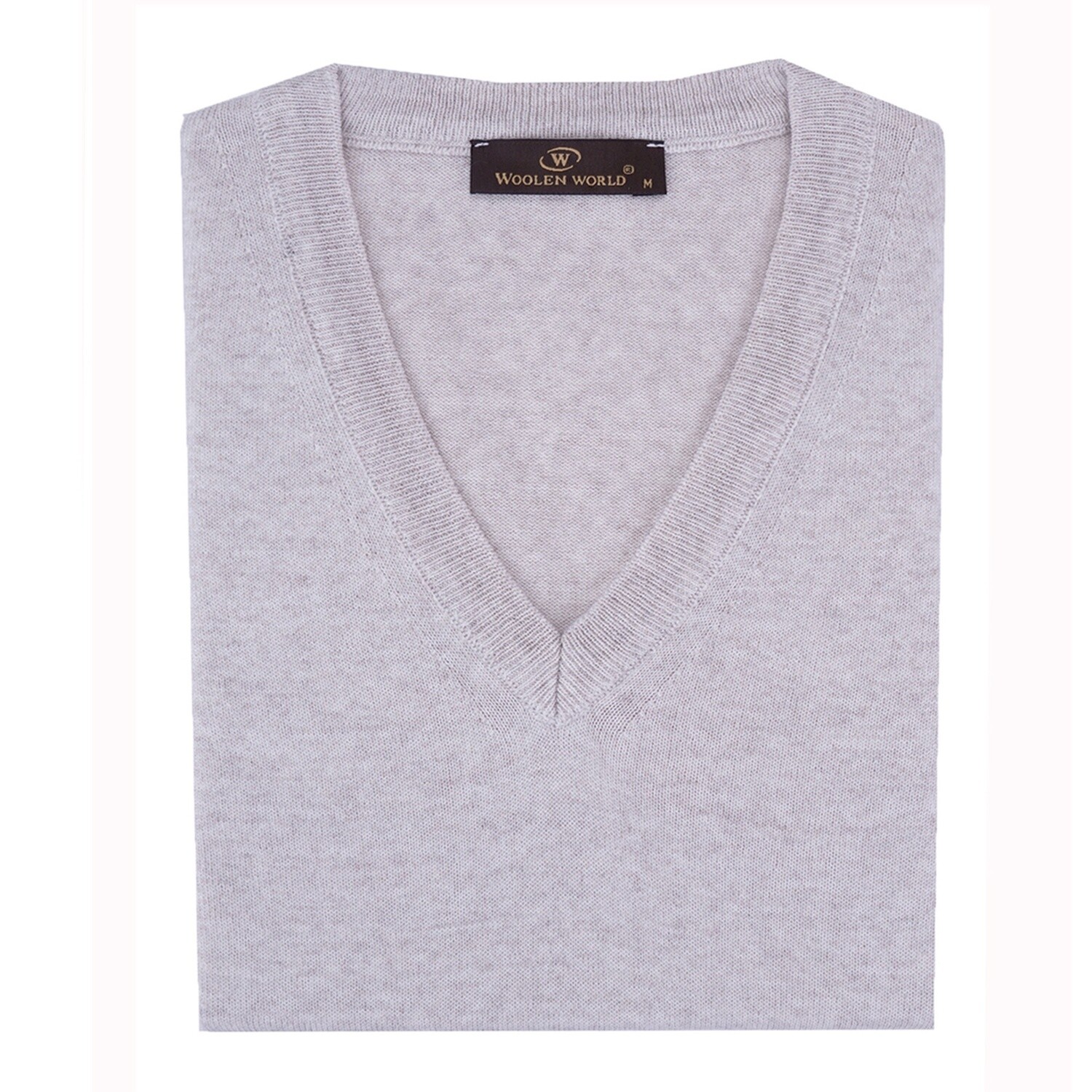 Stone Sleeveless V-Neck