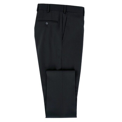 Black Marzotto Suit Trouser