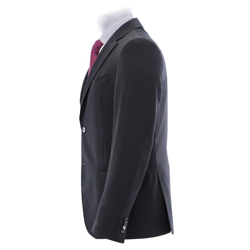 Black Mazzetto Plain Suit